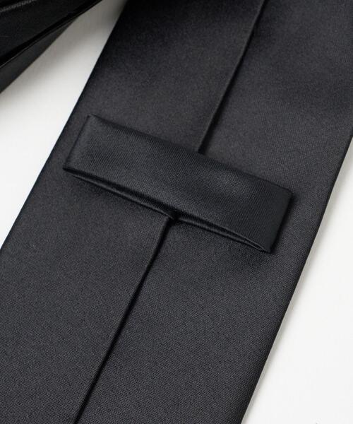 WEGO(ウィゴー)の「WEGO/メンズムジスクールネクタイ(ネクタイ・メンズ・ブラック・FREE)」の5枚目の写真