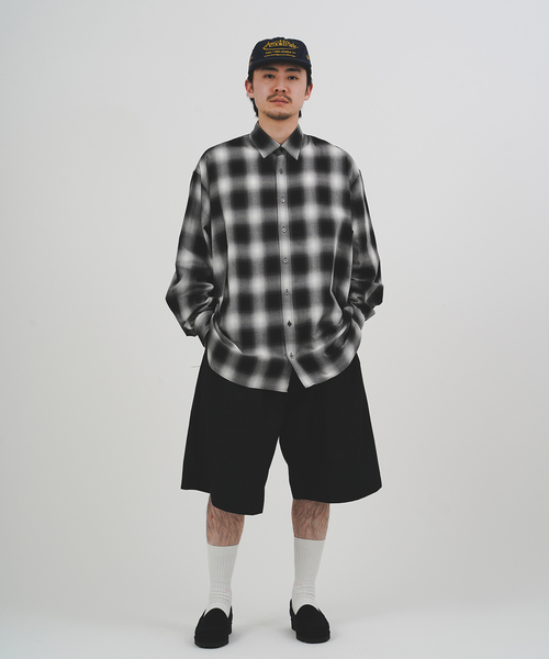 セール】【THE SEED BY WILLY CHAVARRIA】L/S CHECK SHIRTS