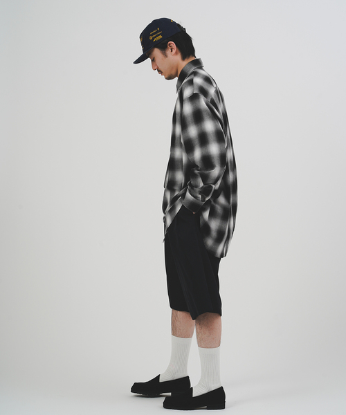 WILLY CHAVARRIA(ウィリーチャバリア)の「【THE SEED BY WILLY CHAVARRIA】L/S CHECK SHIRTS(シャツ/ブラウス・メンズ・ブルー系その他/ブラック・40/38/42)」の12枚目の写真