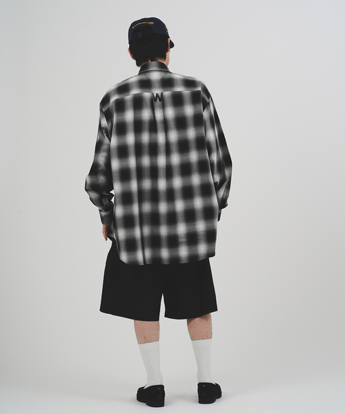 THE SEED BY WILLY CHAVARRIA コットンネルシャツ セール】【THE SEED BY WILLY CHAVARRIA】L/S CHECK SHIRTS