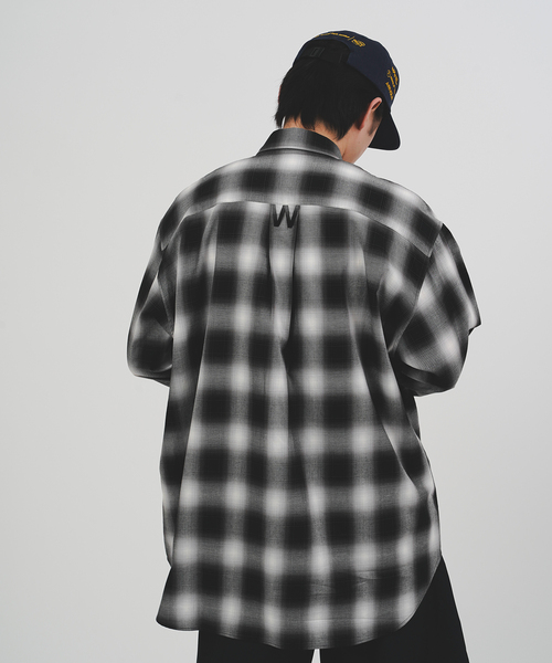 WILLY CHAVARRIA(ウィリーチャバリア)の「【THE SEED BY WILLY CHAVARRIA】L/S CHECK SHIRTS(シャツ/ブラウス・メンズ・ブルー系その他/ブラック・40/38/42)」の19枚目の写真