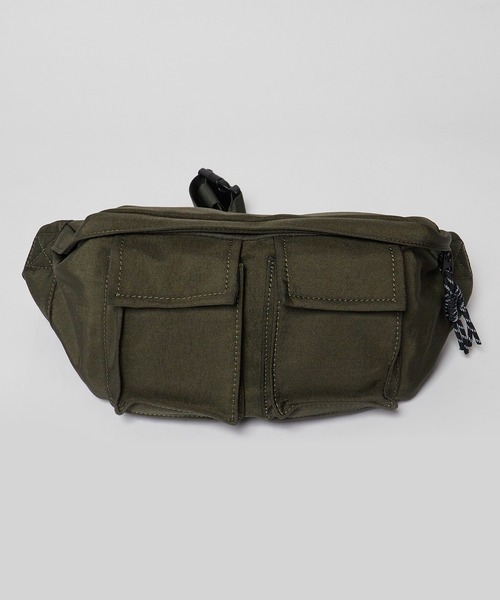 ROOPTOKYO（ループトウキョウ）の「ナイロンショルダーバック（ボディバッグ/ウエストポーチ・メンズ・アイボリー/ブラック/カーキ/オリーブ・FREE）」の16枚目の写真