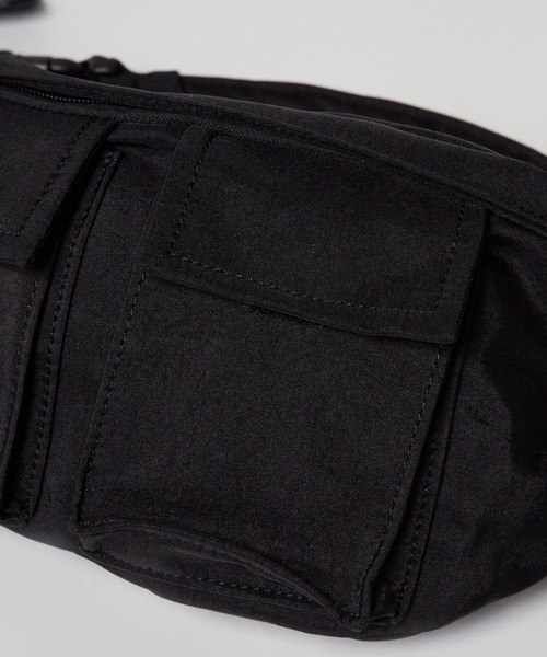 ROOPTOKYO（ループトウキョウ）の「ナイロンショルダーバック（ボディバッグ/ウエストポーチ・メンズ・アイボリー/ブラック/カーキ/オリーブ・FREE）」の10枚目の写真