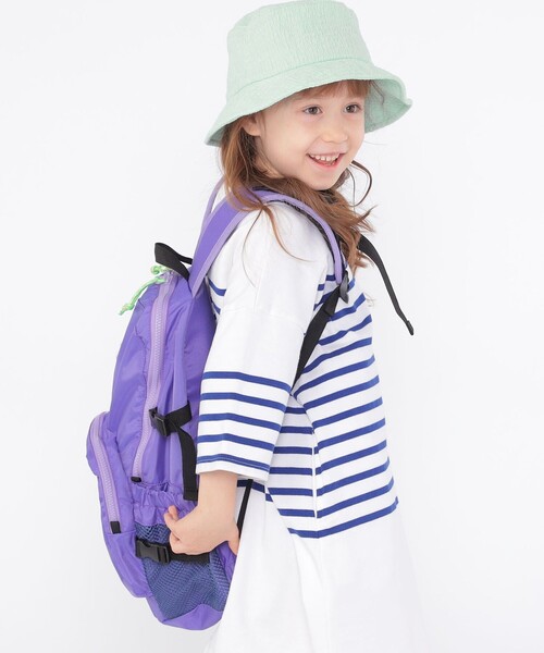 SHIPS（シップス）の「SHIPS KIDS:ポコポコ バケット ハット（ハット・キッズ・アイボリー/ミント・ONE SIZE）」の9枚目の写真