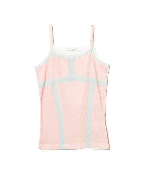 Ray BEAMS（レイビームス）の「Available Today /  ランジェリー キャミソール（Tシャツ/カットソー・レディース・ブラック/ピンク/レッド・ONE SIZE）」の2枚目の写真