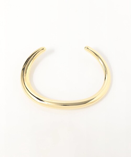 green label relaxing（グリーンレーベルリラクシング）の「メタルバー ブレスレット（バングル/リストバンド・レディース・シルバー/ゴールド・FREE）」の2枚目の写真