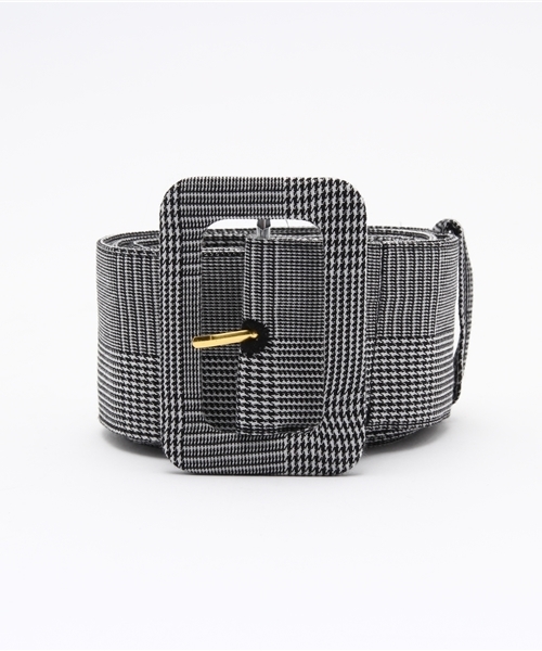 one after another NICE CLAUP（ワンアフターアナザーナイスクラップ）の「★【mer11月号掲載 ナイスクラップ】ベルト付ガウチョパンツ　（その他パンツ・レディース・キャメル/アイボリー/チェック/カーキ/ネイビー・FREE）」の14枚目の写真