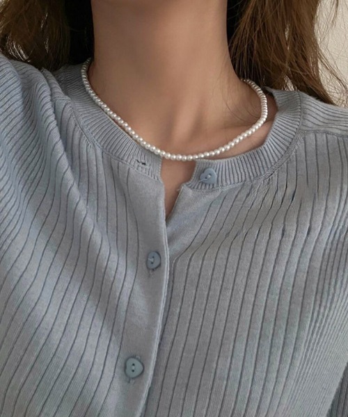 E&C closet…（イーアンドシークローゼット）の「パールネックレス（ネックレス・レディース・ホワイト/ホワイト系その他/ホワイト系その他3/ホワイト系その他2/ホワイト系その他4・FREE）」の2枚目の写真