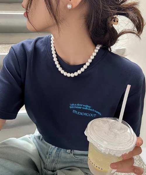E&C closet…（イーアンドシークローゼット）の「パールネックレス（ネックレス・レディース・ホワイト/ホワイト系その他/ホワイト系その他3/ホワイト系その他2/ホワイト系その他4・FREE）」の4枚目の写真