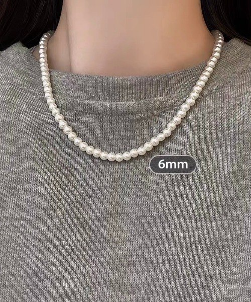 E&C closet…（イーアンドシークローゼット）の「パールネックレス（ネックレス・レディース・ホワイト/ホワイト系その他/ホワイト系その他3/ホワイト系その他2/ホワイト系その他4・FREE）」の20枚目の写真
