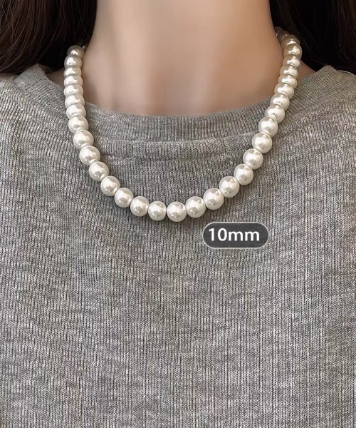 ANDI BAGUS☆Caicos Necklace ビーズ シェル パール ネックレス L&Co.(エルアンドコー)】ネックレス｜貝パール/シェルパール