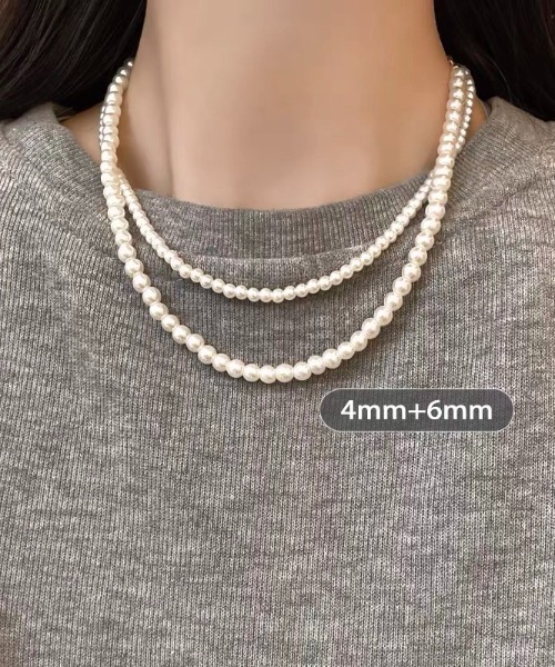 E&C closet…（イーアンドシークローゼット）の「パールネックレス（ネックレス・レディース・ホワイト/ホワイト系その他/ホワイト系その他3/ホワイト系その他2/ホワイト系その他4・FREE）」の17枚目の写真