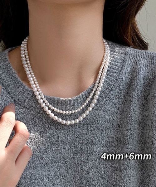 E&C closet…（イーアンドシークローゼット）の「パールネックレス（ネックレス・レディース・ホワイト/ホワイト系その他/ホワイト系その他3/ホワイト系その他2/ホワイト系その他4・FREE）」の15枚目の写真