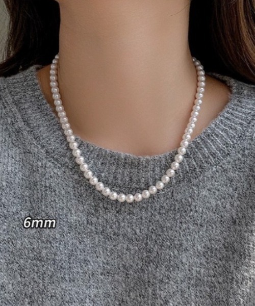 E&C closet…（イーアンドシークローゼット）の「パールネックレス（ネックレス・レディース・ホワイト/ホワイト系その他/ホワイト系その他3/ホワイト系その他2/ホワイト系その他4・FREE）」の13枚目の写真
