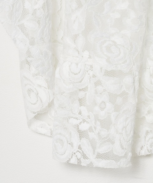 Chick(チック)の「Asymmetrical Ruffle Skirt / アシンメトリーフリルスカート(スカート・レディース・ホワイト・M/S)」の5枚目の写真