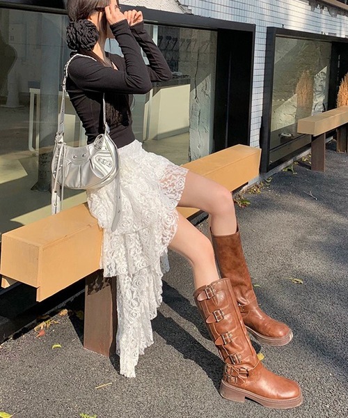 ジュンヤワタナベ❤️フリルアシンメトリックスカート ジュンヤワタナベ❤️フリルアシンメトリックスカート JUNYA WATANABE