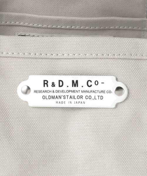 journal standard Furniture (ジャーナルスタンダードファニチャー)の「【R&D.M.Co/オールドマンズテイラー】 TOTE BAG S コットントートバッグS(クラッチバッグ・レディース・チャコールグレー/ブラック/アイボリー/カーキ・FREE)」の12枚目の写真
