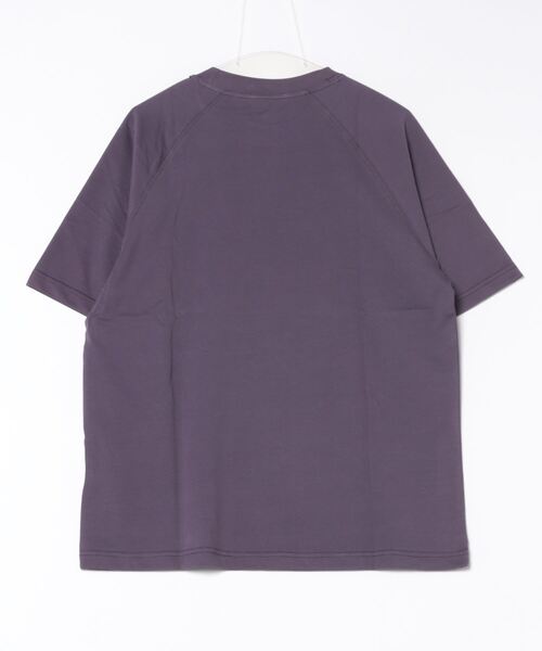 aimoha（アイモハ）の「aimoha men LONG-STAPLE COTTON PAPERCLIP TEE (SS)（Tシャツ/カットソー・メンズ・ネイビー/パープル/ホワイト/ブラック・MEDIUM/LARGE/X-LARGE/XX-LARGE）」の5枚目の写真