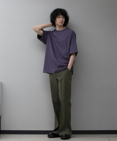 aimoha（アイモハ）の「aimoha men LONG-STAPLE COTTON PAPERCLIP TEE (SS)（Tシャツ/カットソー・メンズ・ネイビー/パープル/ホワイト/ブラック・MEDIUM/LARGE/X-LARGE/XX-LARGE）」の11枚目の写真