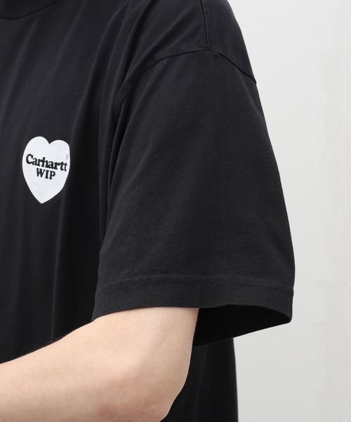 Carhartt WIP(カーハートダブリューアイピー)の「CARHARTT WIP / カーハート ダブリューアイピー HEART BANDANA 1033116(Tシャツ/カットソー・メンズ・ブラック・MEDIUM/LARGE)」の9枚目の写真