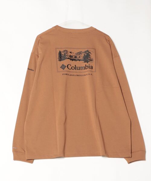 Columbia（コロンビア）の「【ムラサキスポーツ限定】columbia/コロンビア ロンTee ルーズシルエット/ボックスシルエット バックプリント PM0461（Tシャツ/カットソー・メンズ・ホワイト系その他/ブラック系その他/ブラウン系その他/グリーン系その他/ホワイト系その他2/ブラック系その他2/ブラウン系その他2/グリーン系その他2・S/M/L/XL）」の12枚目の写真
