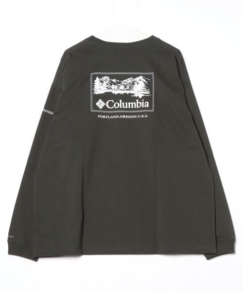 Columbia（コロンビア）の「【ムラサキスポーツ限定】columbia/コロンビア ロンTee ルーズシルエット/ボックスシルエット バックプリント PM0461（Tシャツ/カットソー・メンズ・ホワイト系その他/ブラック系その他/ブラウン系その他/グリーン系その他/ホワイト系その他2/ブラック系その他2/ブラウン系その他2/グリーン系その他2・S/M/L/XL）」の13枚目の写真