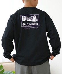 Columbia（コロンビア）の「【ムラサキスポーツ限定】columbia/コロンビア ロンTee ルーズシルエット/ボックスシルエット バックプリント PM0461（Tシャツ/カットソー）」