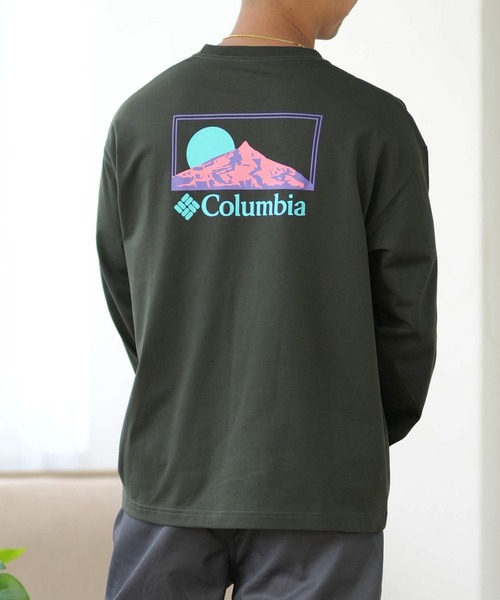 Columbia（コロンビア）の「【ムラサキスポーツ限定】columbia/コロンビア ロンTee ルーズシルエット/ボックスシルエット バックプリント PM0461（Tシャツ/カットソー・メンズ・ホワイト系その他/ブラック系その他/ブラウン系その他/グリーン系その他/ホワイト系その他2/ブラック系その他2/ブラウン系その他2/グリーン系その他2・S/M/L/XL）」の8枚目の写真