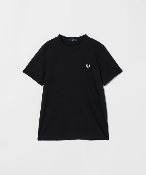 FRED PERRY(フレッドペリー)の「<FRED PERRY>リンガー Tシャツ(Tシャツ/カットソー・メンズ・ダークグリーン/オフホワイト/ライトブルー/ブラック/ネイビー/その他2/マスタード/その他1/ライム/ダークオレンジ・XL/M/L)」の9枚目の写真