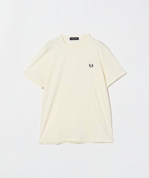 FRED PERRY(フレッドペリー)の「<FRED PERRY>リンガー Tシャツ(Tシャツ/カットソー・メンズ・ダークグリーン/オフホワイト/ライトブルー/ブラック/ネイビー/その他2/マスタード/その他1/ライム/ダークオレンジ・XL/M/L)」の10枚目の写真