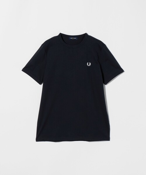 FRED PERRY(フレッドペリー)の「<FRED PERRY>リンガー Tシャツ(Tシャツ/カットソー・メンズ・ダークグリーン/オフホワイト/ライトブルー/ブラック/ネイビー/その他2/マスタード/その他1/ライム/ダークオレンジ・XL/M/L)」の6枚目の写真