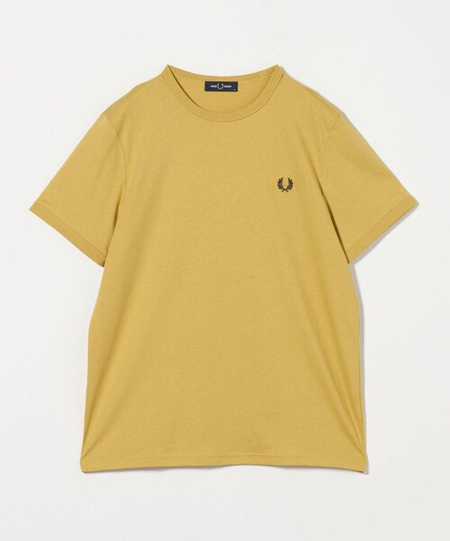 FRED PERRY(フレッドペリー)の「<FRED PERRY>リンガー Tシャツ(Tシャツ/カットソー・メンズ・ダークグリーン/オフホワイト/ライトブルー/ブラック/ネイビー/その他2/マスタード/その他1/ライム/ダークオレンジ・XL/M/L)」の7枚目の写真