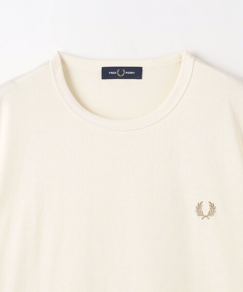 FRED PERRY(フレッドペリー)の「<FRED PERRY>リンガー Tシャツ(Tシャツ/カットソー・メンズ・ダークグリーン/オフホワイト/ライトブルー/ブラック/ネイビー/その他2/マスタード/その他1/ライム/ダークオレンジ・XL/M/L)」の19枚目の写真