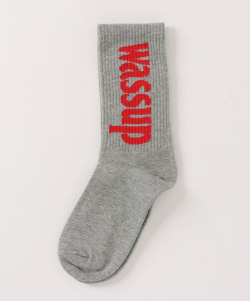 SPINNS(スピンズ)の「Wassupコットンソックス(ソックス/靴下・メンズ・ホワイト/グレー/ブラック・ONESIZE)」の3枚目の写真