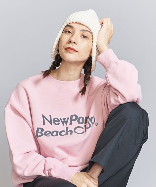 BEAUTY&YOUTH UNITED ARROWS（ビューティーアンドユースユナイテッドアローズ）の「リブ イヤーフラップ ニットキャップ（ニットキャップ/ビーニー・レディース・ワインレッド/ブラック/オフホワイト・FREE）」の5枚目の写真