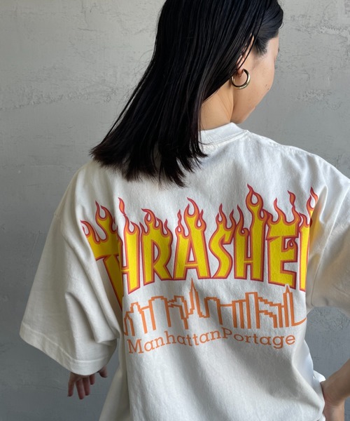 MANHATTAN PORTAGE/マンハッタンポーテージ] スラッシャーコラボロゴ
