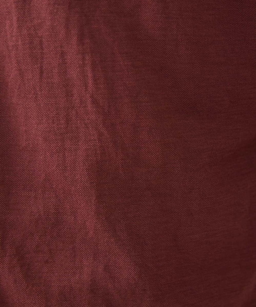 MK MICHEL KLEIN HOMME （エムケーミッシェルクランオム）の「【大きいサイズあり】七分袖シャツ/ミストワッシャーカノコ（シャツ/ブラウス・メンズ・ボルドー/グレー・46/51/48）」の14枚目の写真