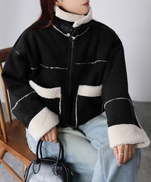 Riberry(リベリー)のショート丈ムートンコート(ムートンコート)