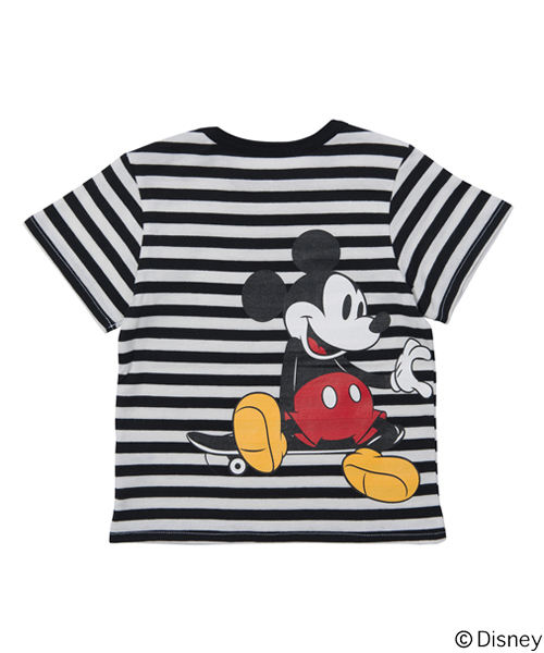 X-girl Stages（エックスガールステージス）の「MICKEY/S/S TEE SKATEBOARD（4T～7T）（Tシャツ/カットソー・キッズ・ブラック/レッド/ブルー・4T/5T/6T/7T）」の5枚目の写真