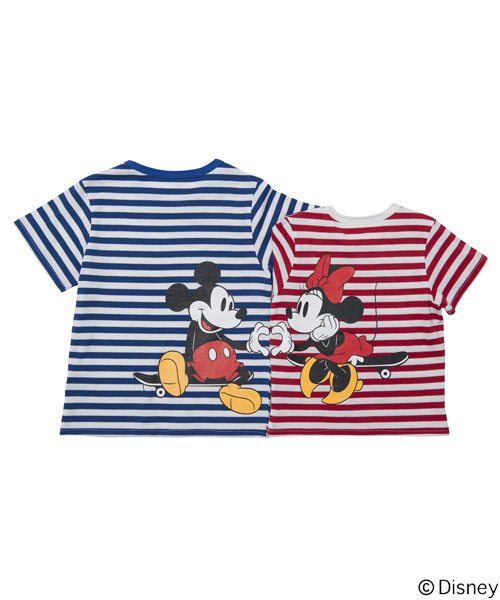 X-girl Stages（エックスガールステージス）の「MICKEY/S/S TEE SKATEBOARD（4T～7T）（Tシャツ/カットソー・キッズ・ブラック/レッド/ブルー・4T/5T/6T/7T）」の10枚目の写真