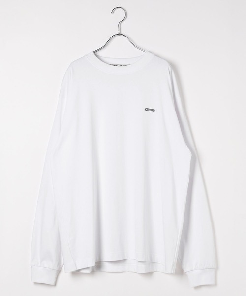HEREIAM(ヘレイアム)の「【HEREIAM MEN】吸水速乾/ワッペンロゴロングスリーブ(Tシャツ/カットソー・メンズ・ブラック/杢グレー/オフホワイト・LARGE/MEDIUM)」の20枚目の写真