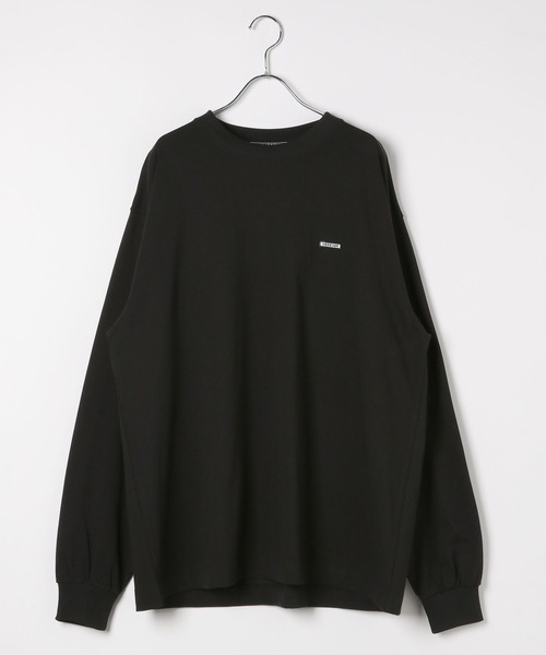 HEREIAM(ヘレイアム)の「【HEREIAM MEN】吸水速乾/ワッペンロゴロングスリーブ(Tシャツ/カットソー・メンズ・ブラック/杢グレー/オフホワイト・LARGE/MEDIUM)」の22枚目の写真