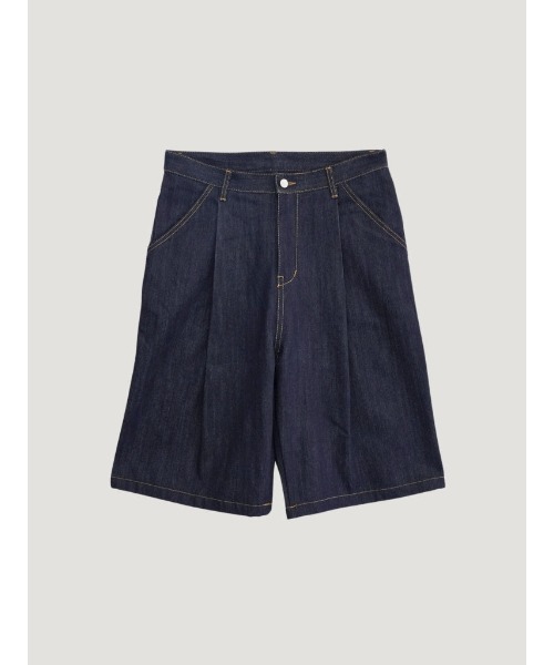 Bargiee(バージー)の「デニム ハーフパンツ(デニムパンツ・メンズ・インディゴブルー/ブラック・MEDIUM/LARGE)」の20枚目の写真