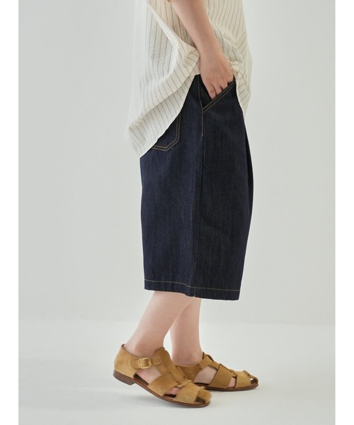 Bargiee(バージー)の「デニム ハーフパンツ(デニムパンツ・メンズ・インディゴブルー/ブラック・MEDIUM/LARGE)」の18枚目の写真