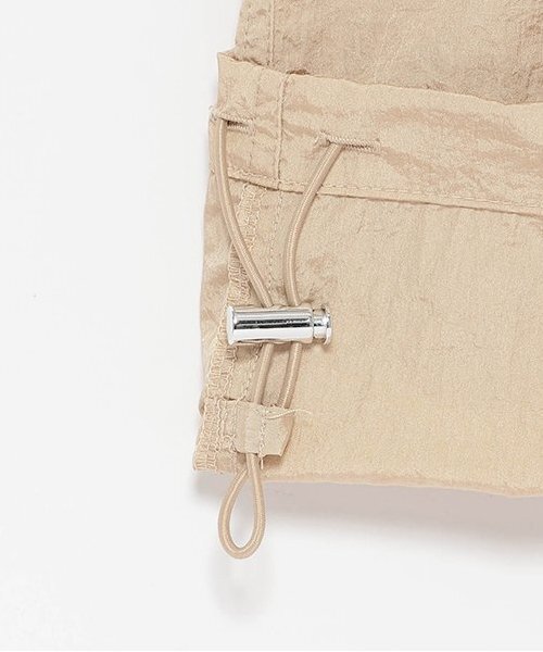 LOVETOXIC（ラブトキシック）の「【LTXC】シャイニーカーゴパンツ（その他パンツ・キッズ・アイボリー/ブラック/グレー/ピンク・S/M/L）」の8枚目の写真