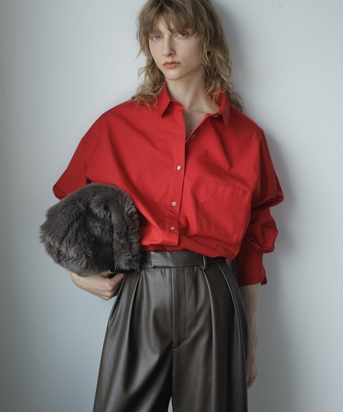 セール】ヴィーガンレザーパンツ（その他パンツ）｜anuans（ア