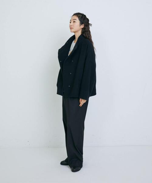 コンジェペイエ　スタンドカラージャケット conges payes ADIEU TRISTESSE（コンジェ ペイエ アデュー