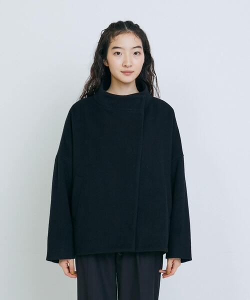 Abahouse Devinette　スタンドカラーショートコート アウター (レディース) | ABAHOUSE ONLINE STORE