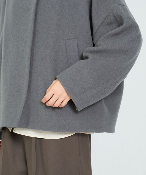 コンジェペイエ　スタンドカラージャケット conges payes ADIEU TRISTESSE ブルゾン アウター ウェザー