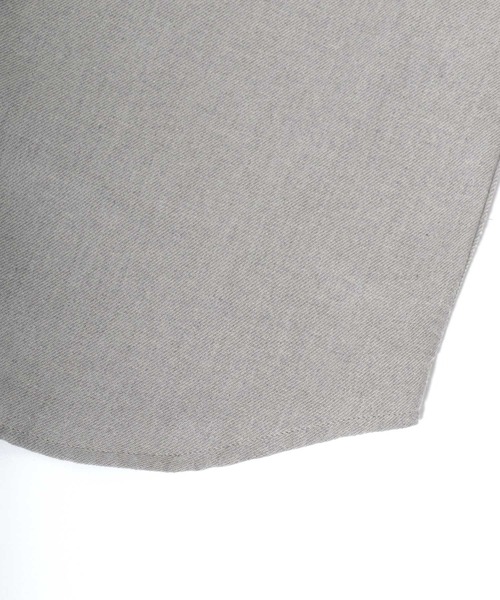 MARUKAWA(マルカワ)の「ネル 起毛 無地 レギュラーシャツ(シャツ/ブラウス・メンズ・ブラウン/チャコール/ベージュ/ネイビー・M/L/LL)」の11枚目の写真